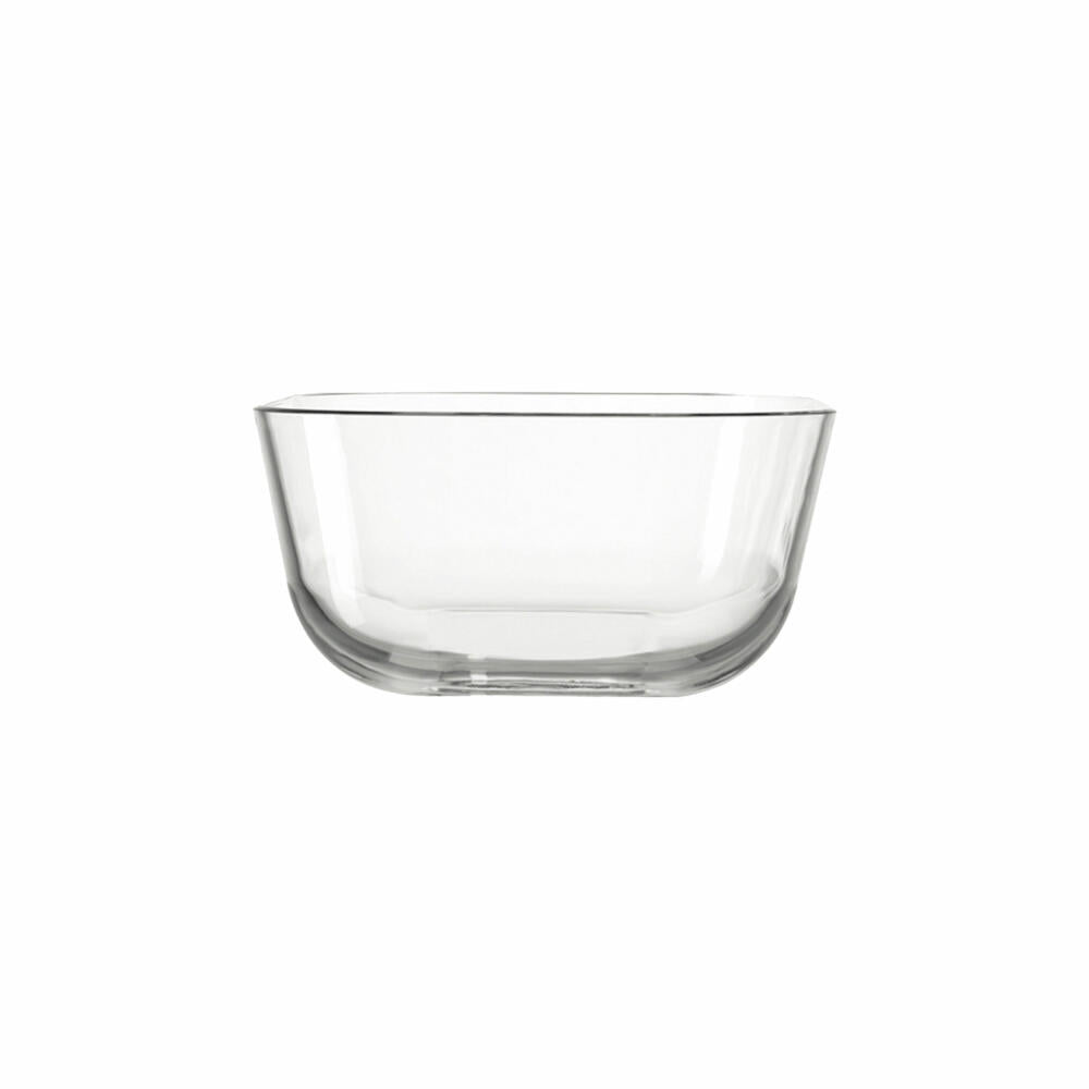 Leonardo Gusto Schale 4er Set, Schüssel, Glasschüssel, Glasschale, Klarglas, Glas, 1.5 L, 14736
