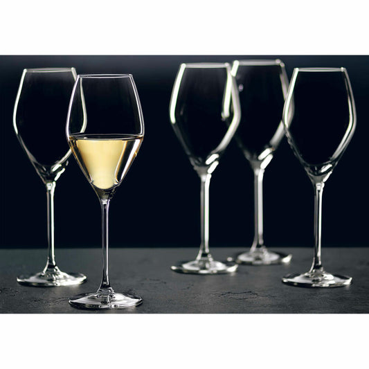 Ritzenhoff & Breker Weissweinglas Salsa 6er Set, Weingläser, Glas, Klar, 340 ml, 811247