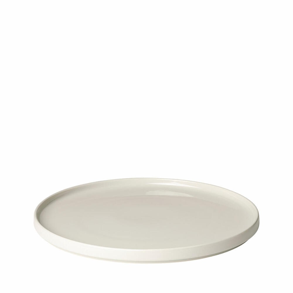 blomus Pilar serving plate, Moonbeam, ceramic, H 2 cm, Ø 35 cm, 63696