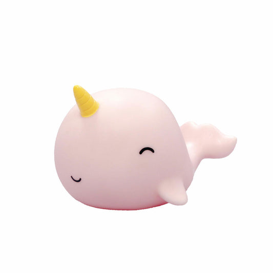 reer lumilu Sea Life Narwhal, night light, slumber light, calming light, LED, timer, 52284
