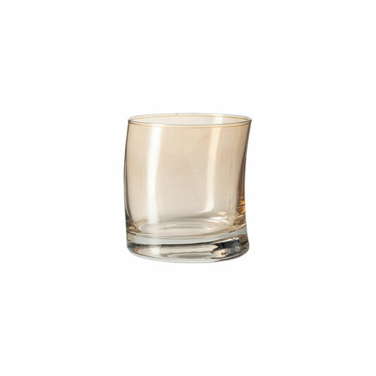 Leonardo Swing Whiskeybecher 6er Set, Whiskey, Whiskyglas, Tumbler, Glas, Marrone, 250 ml, 18014