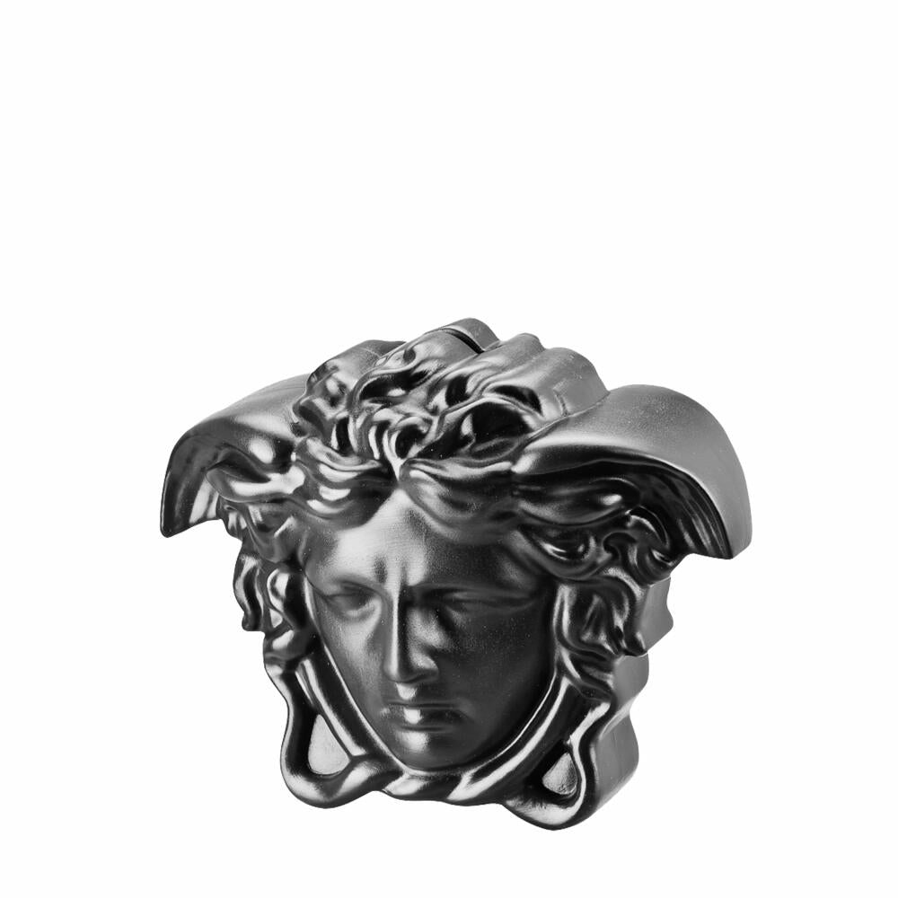 Rosenthal Versace Spardose Break the bank Black, Porzellan, 14.5 cm, 14469-105000-27980