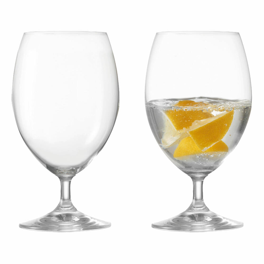montana: :pure water glass, set of 6, drinking glass, juice glass, drinking cup, long drink glass, glass, 300 ml, 042423