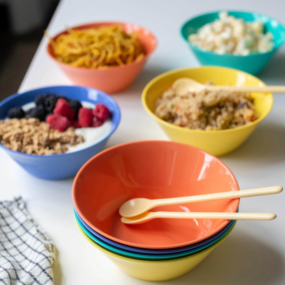 Koziol Nora Bowl M, bowl, plastic, Strong Yellow, 700 ml, 8064724