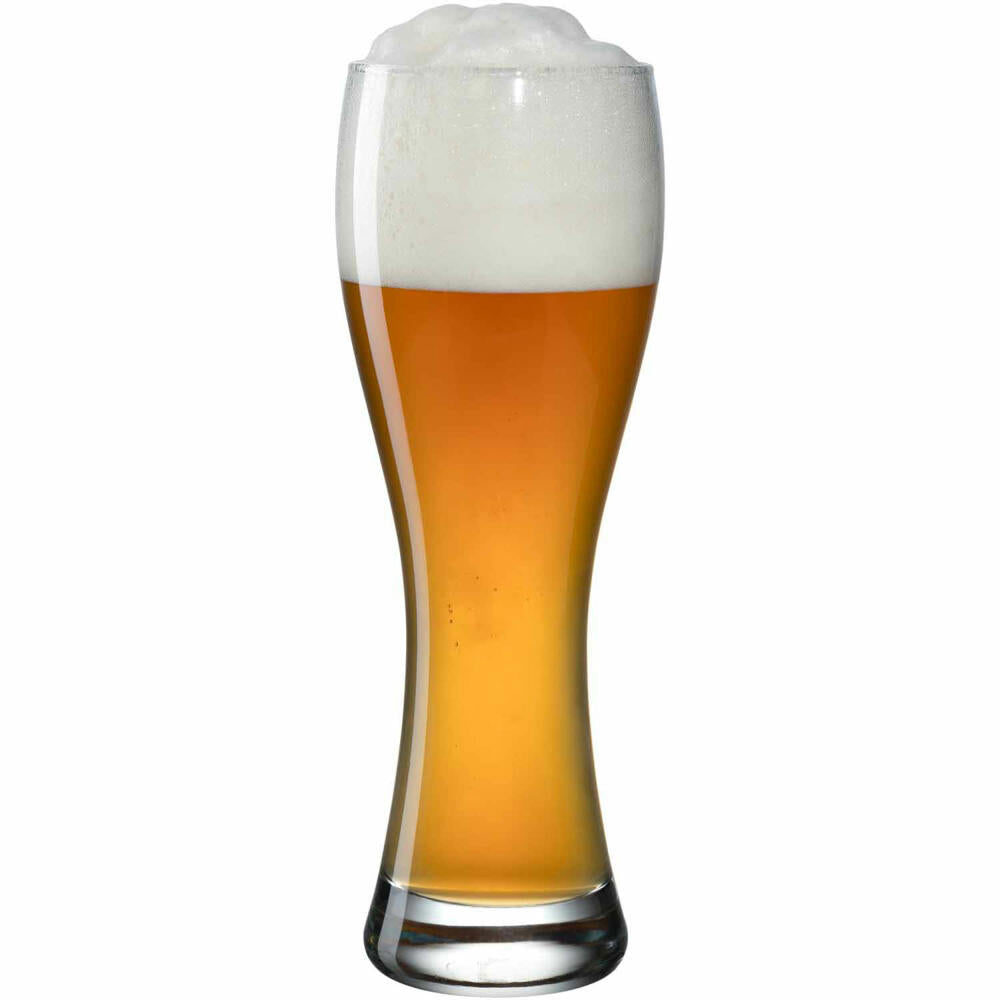 Leonardo Wheat Beer Glass Maxima Set of 2, Soda-lime glass, Clear, 500 ml, 061755