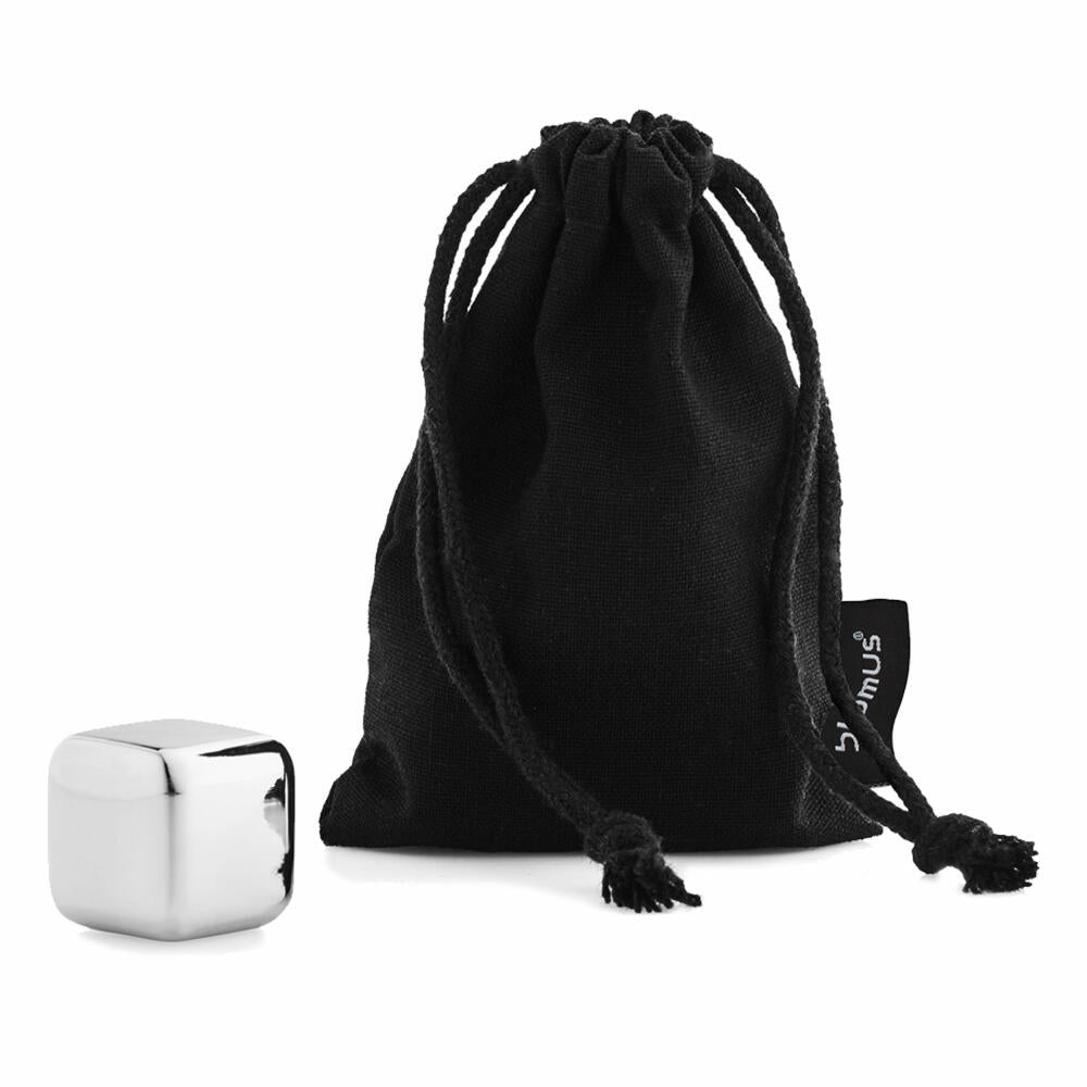 Blomus Lounge ice cubes, cooling stones, ice stones, stainless steel polished, 2.5 cm, 63539