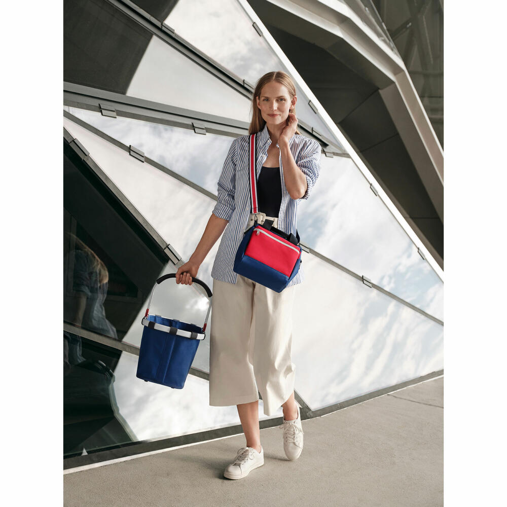 reisenthel allrounder cross, shoulder bag, shopping companion, bag, handbag, polyester fabric, Special Edition Nautic, 4 L, MQ4068