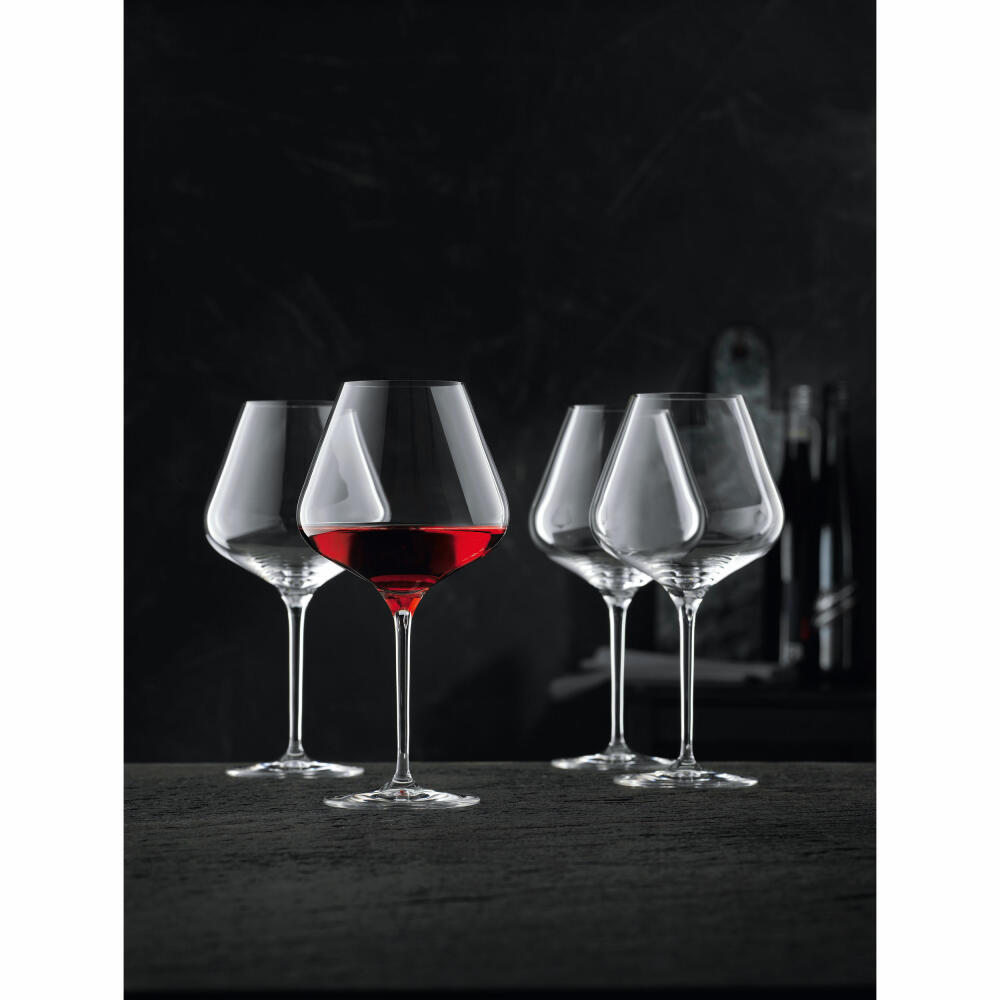 Nachtmann ViNova Rotwein Ballon, 4er Set, Rotweinglas, Weinglas, Weinkelch, Kristallglas, 840 ml, 0098072-0