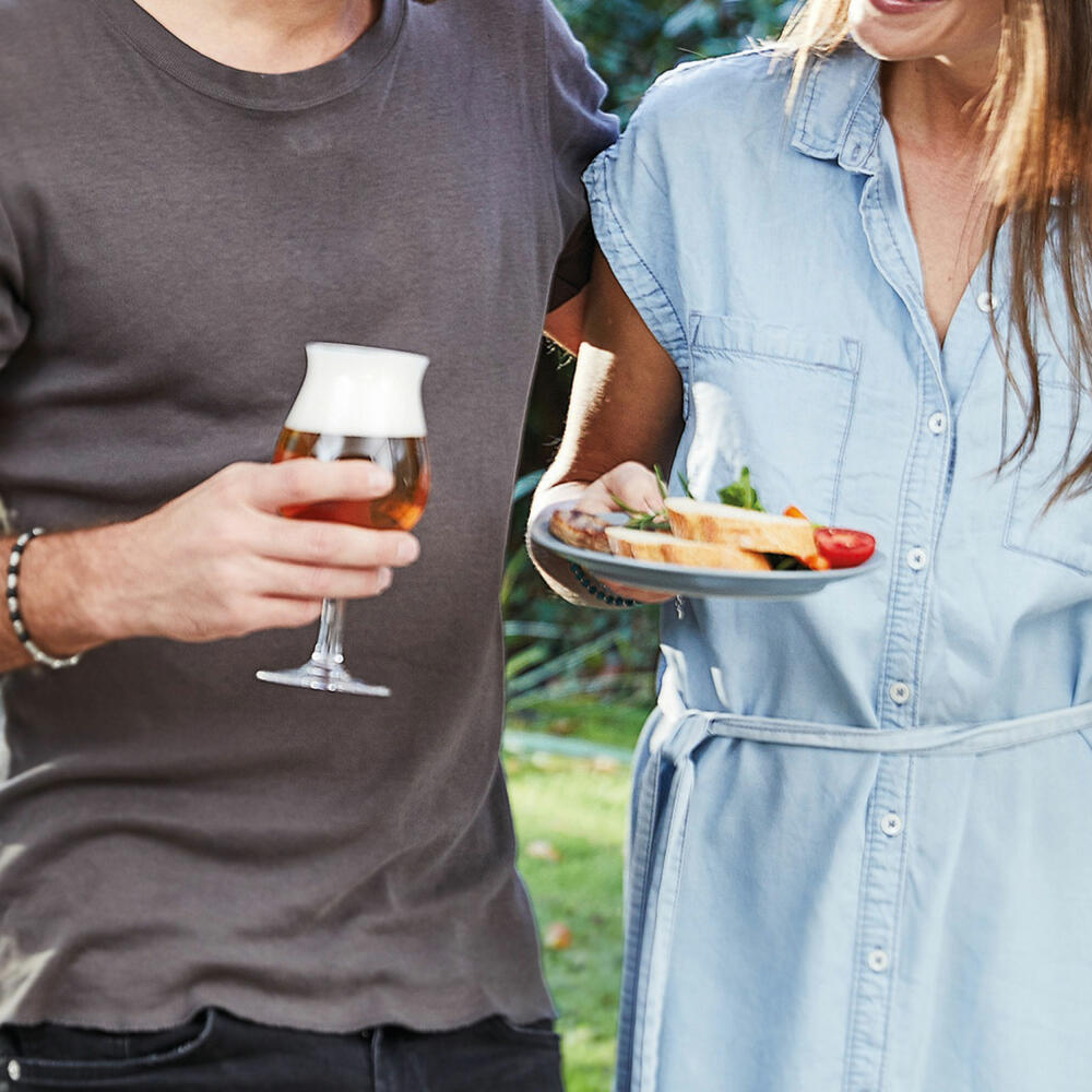 Leonardo Taverna Biertulpen, 4er Set, Bierglas, Pilsglas, Pils Glas, Teqton, 330 ml, 049446