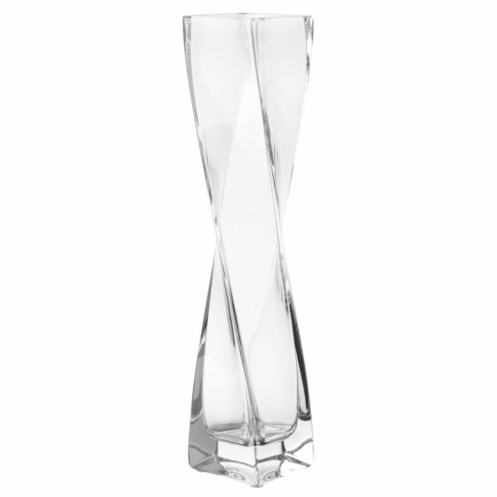 Leonardo Swirl Solifleurvase, Vase, Blumenvase, gedreht, Glas, 30 cm, 14085