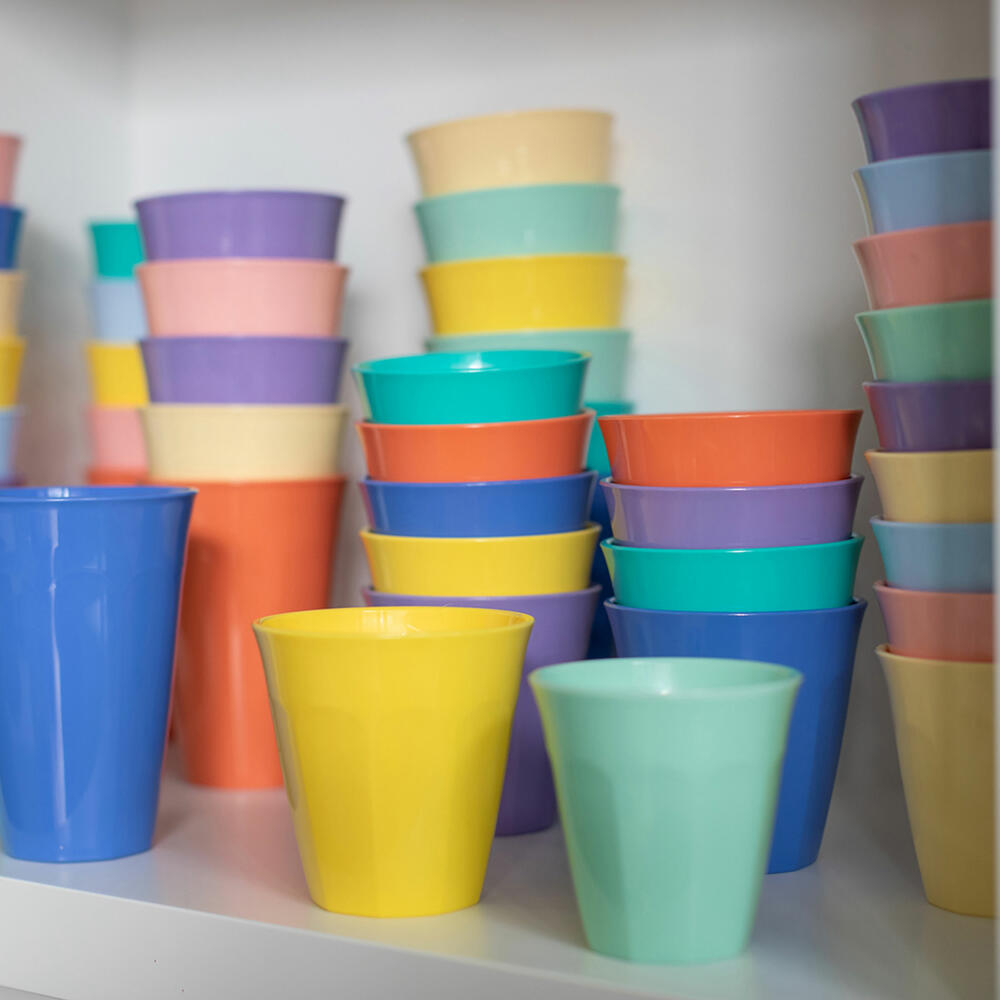 Koziol Becher Nora L, drinking cup, plastic, Sweet Yellow, 450 ml, 8062723