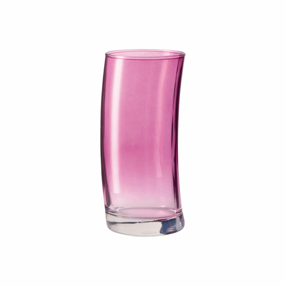 Leonardo Swing long drink glass set of 6, cocktail glass, cup, cocktail, glass, viola, 350 ml, 14778