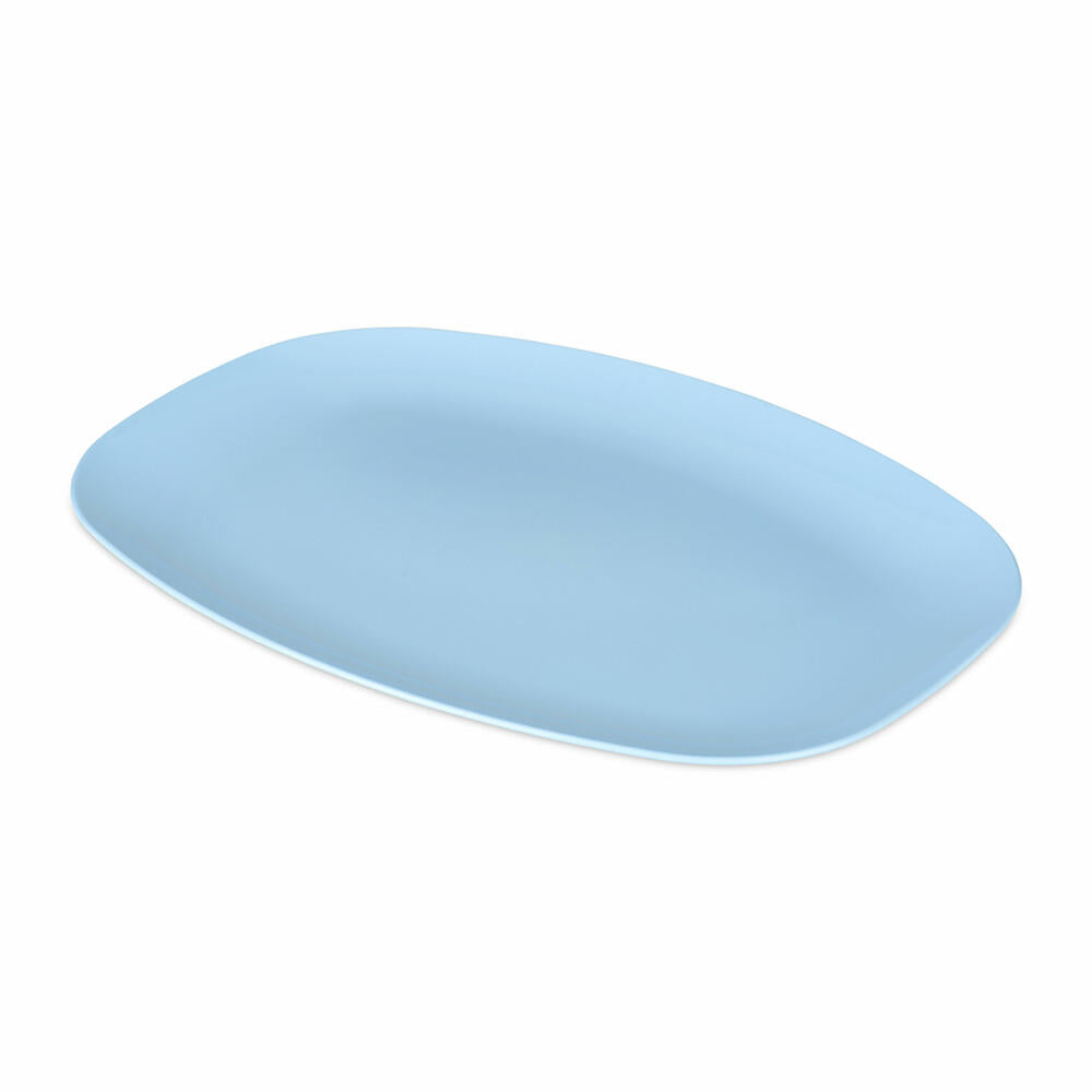 Koziol Tray Nora Tray, Storage, Plastic, Sweet Blue, 30 x 22 cm, 8149720