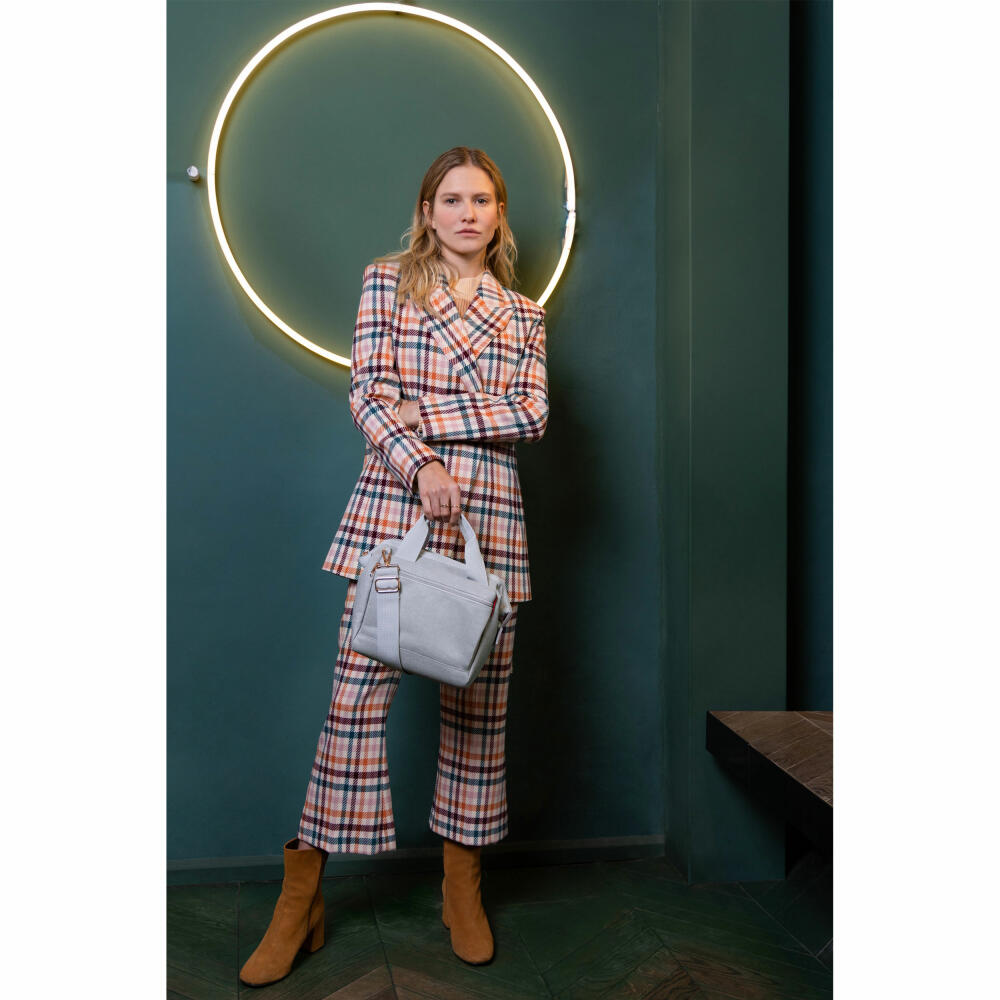 reisenthel allrounder cross, Schultertasche, Tasche , Handtasche, Polyestergewebe, Twist Sky Rose, 4 L, MQ1035