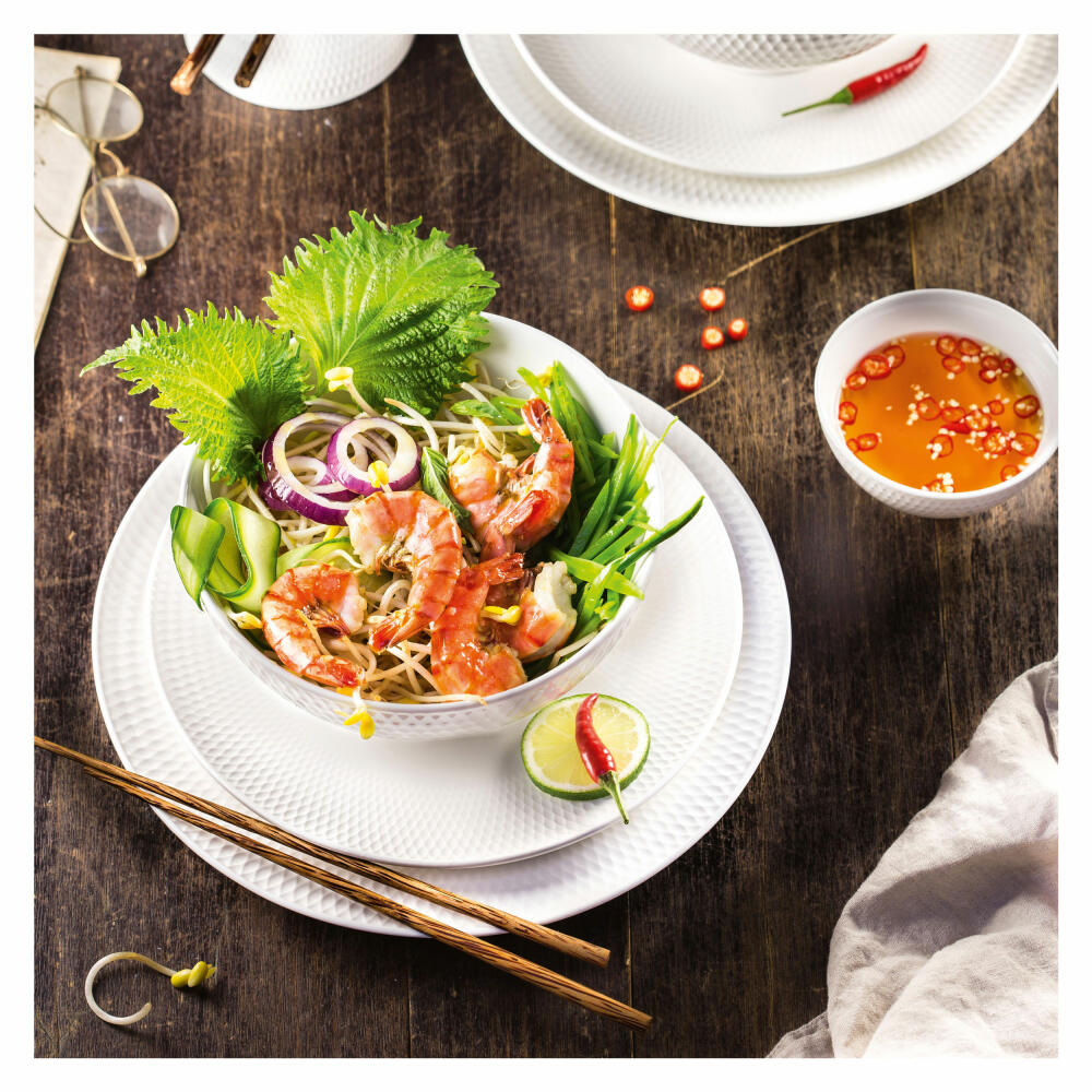 Maxwell & Williams DIAMONDS storage jar, storage jar, in gift box, porcelain, white, 600 ml, DV0183