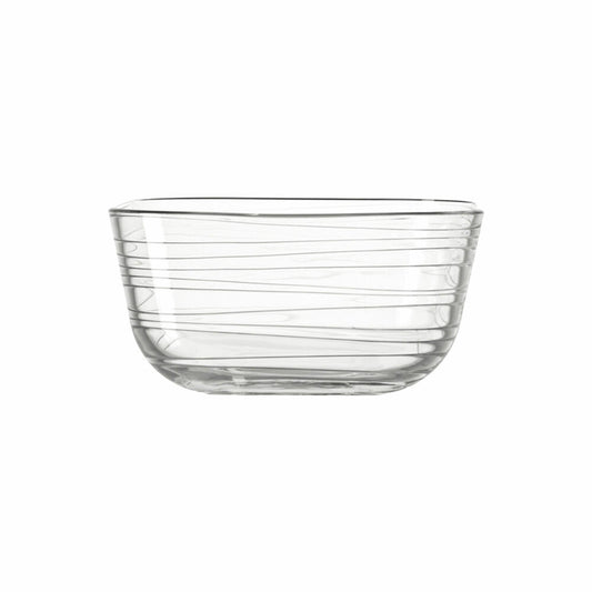 Leonardo Gusto Struttura bowl set of 2, bowl, glass bowl, clear glass, glass, 2.4 L, 14742