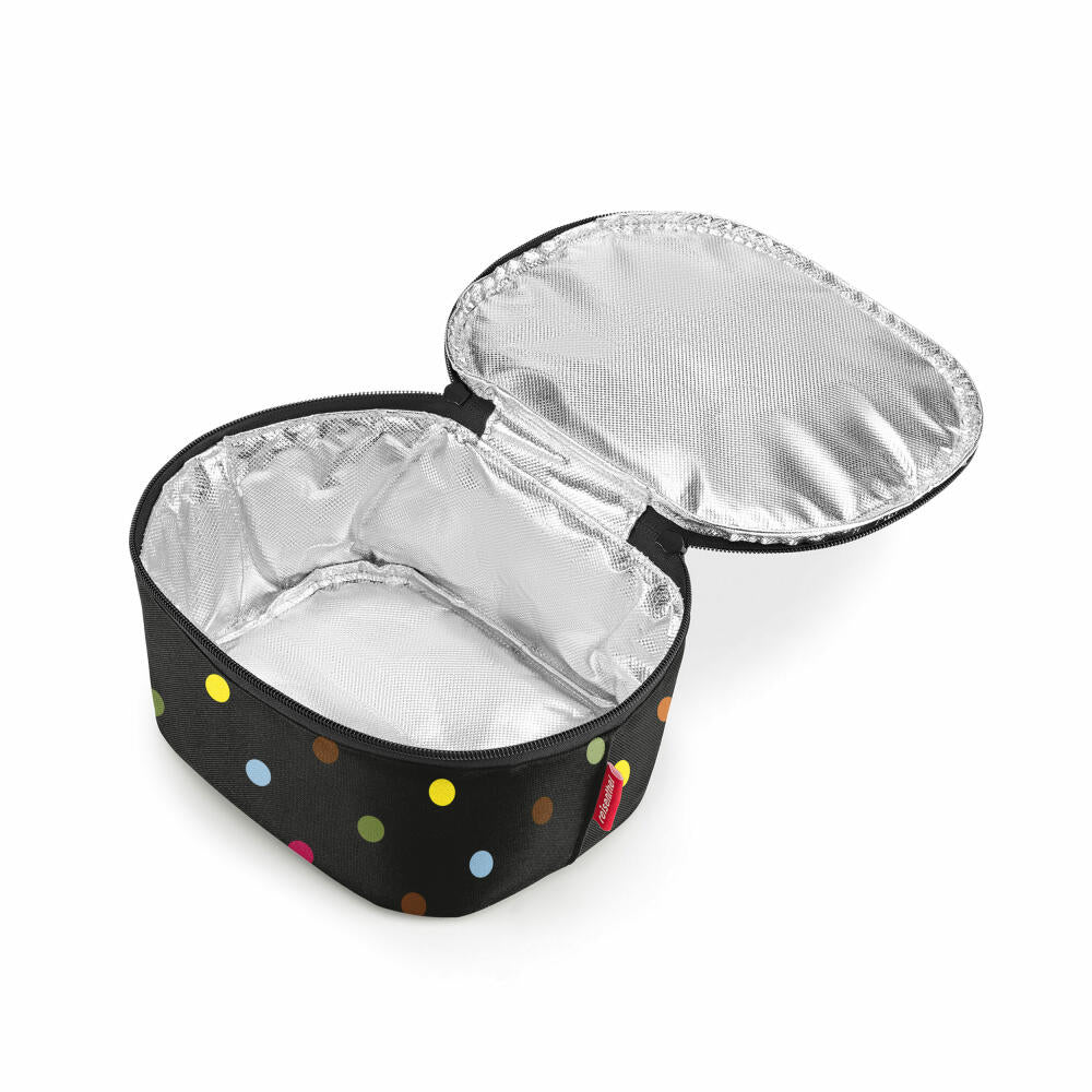 reisenthel coolerbag S pocket, Kühltasche, Thermotasche, Thermo Tasche, Polyestergewebe, Dots, 2.5 L, LG7009