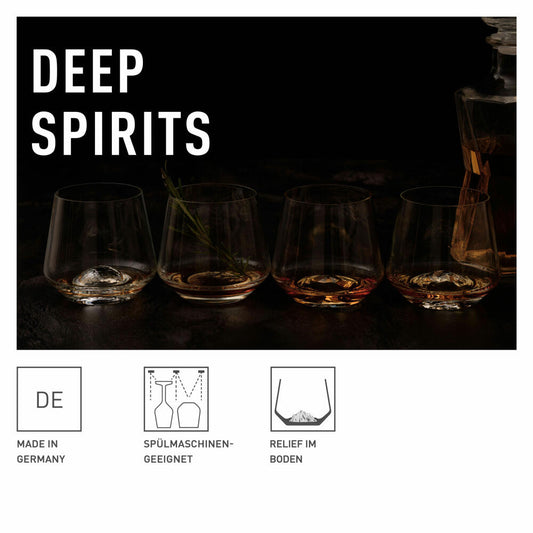 Ritzenhoff Tumbler Deep Spirits 002, Romi Bohnenberg, Kristallglas, 409 ml, 3841002