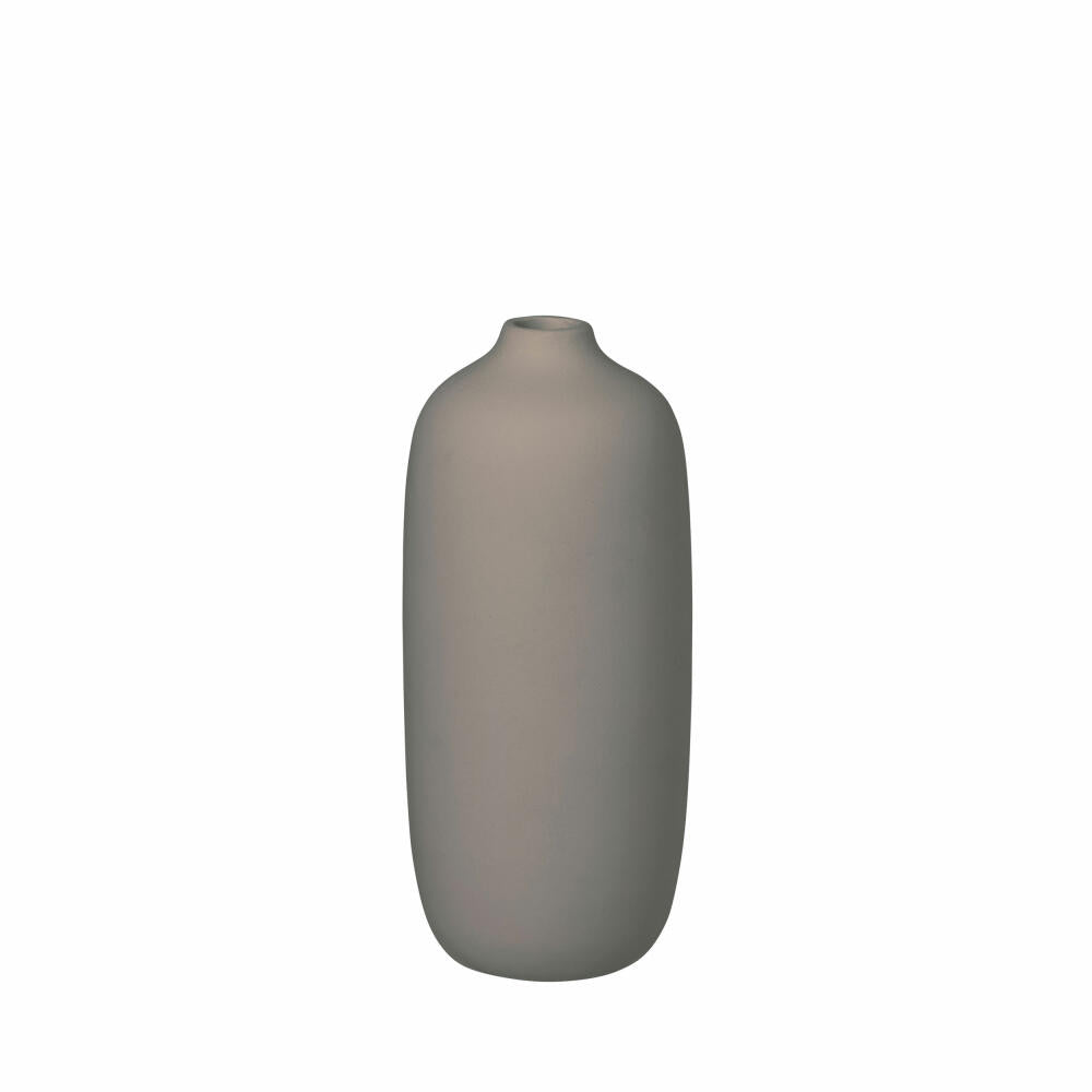 Blomus Ceola vase, decorative vase, flower vase, ceramic, satellite, H 18 cm, Ø 8 cm, 66242