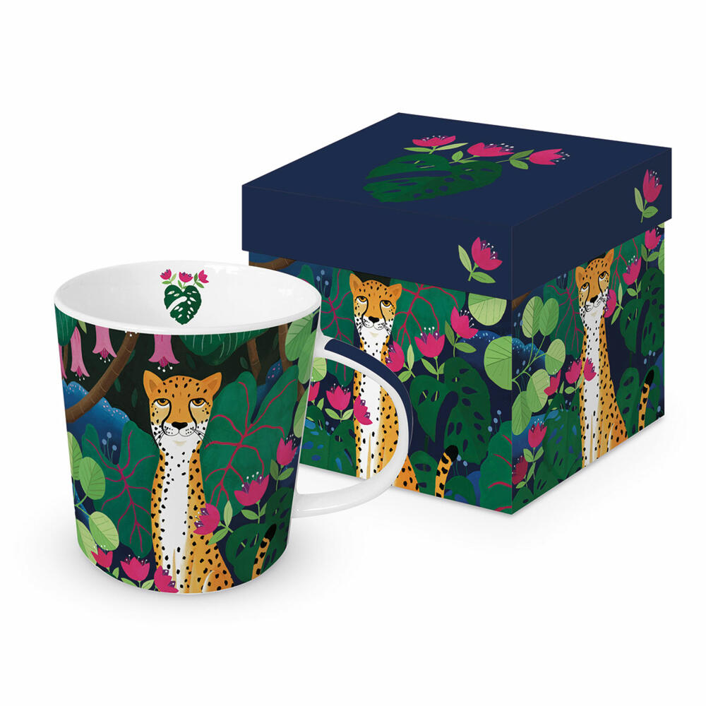 PPD Cheetah Trend Mug, in gift box, mug, coffee mug, cup, New Bone China, 400 ml, 160302565
