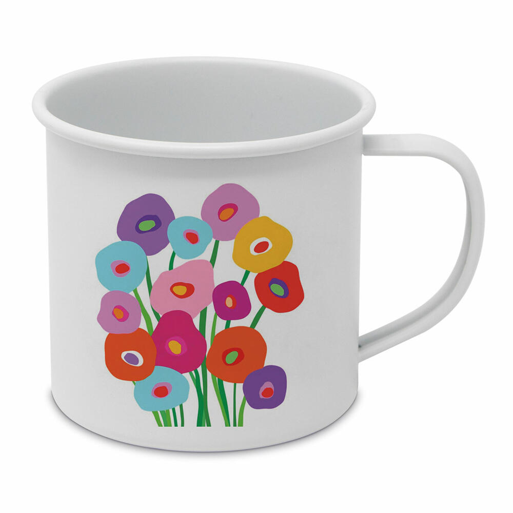 PPD Super Bouquet Happy Metal Mug, mug, coffee mug, cup, metal, 500 ml, 180002553
