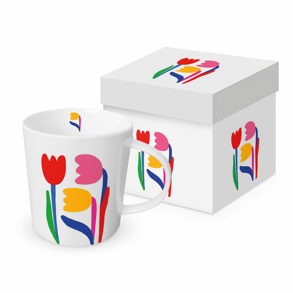 PPD Tulipes Trend Mug, in gift box, mug, coffee mug, cup, New Bone China, 400 ml, 160302546