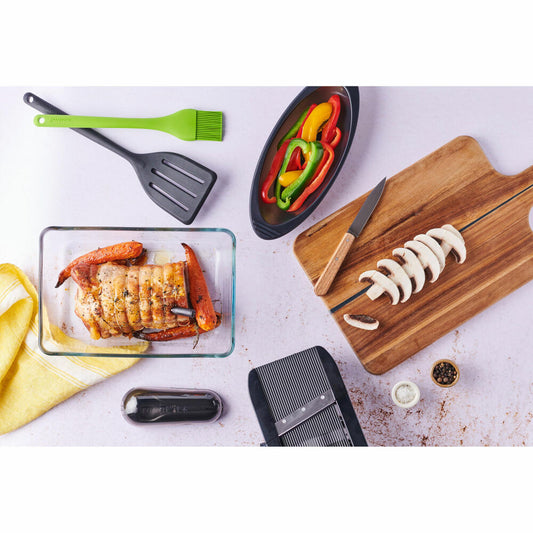 Mastrad Schneidebrett klappbar, Klappbrett, Küchenbrett, Akazienholz, 42 x 20 cm, F23651