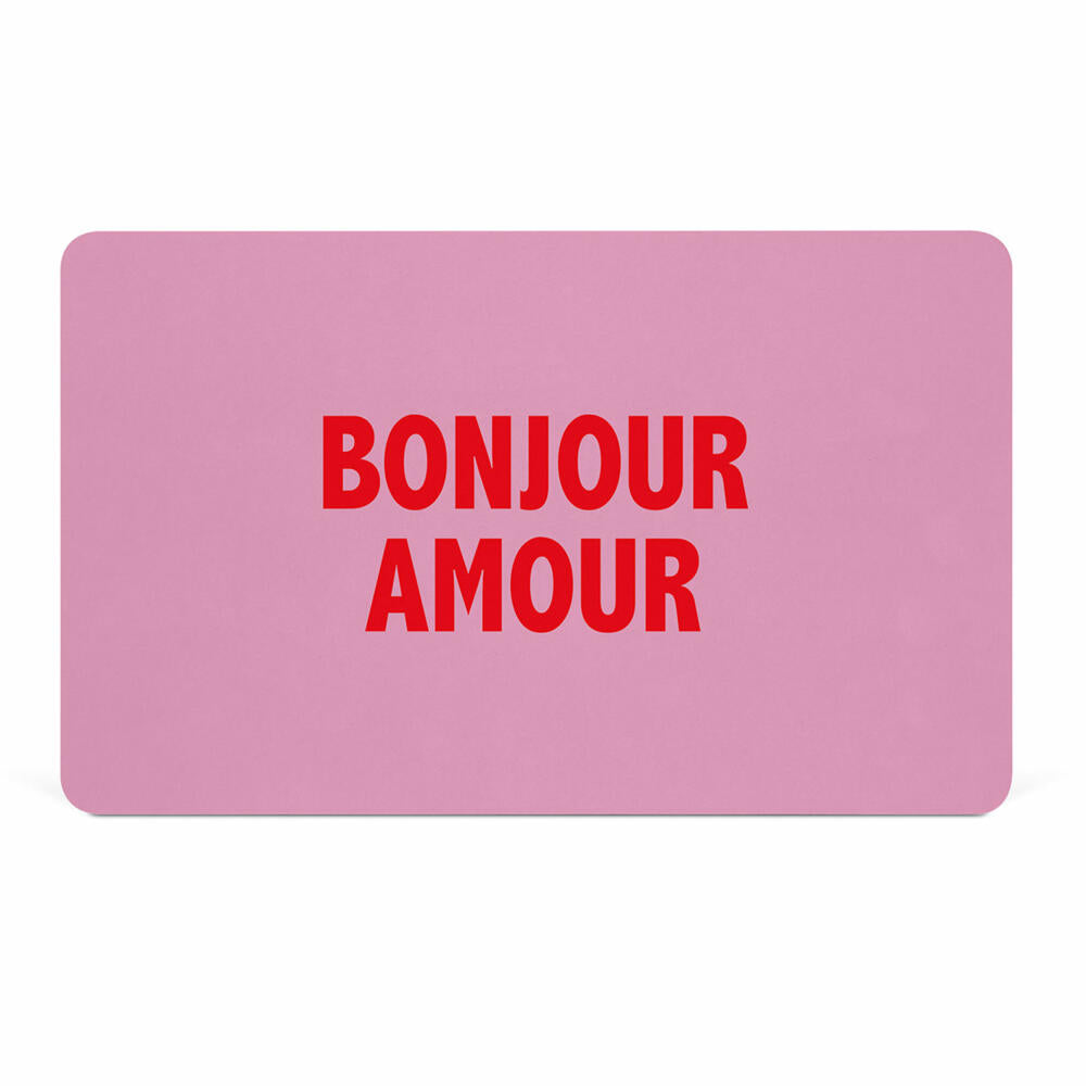 PPD Bonjour Amour D@H Tray, breakfast board, board, breakfast, Resopal, 14.3 x 23.3 cm, 586002711