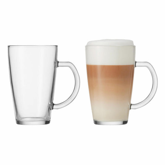 montana: :hot Tasse, 2er Set, Kaffeetasse, Teetasse, Glastasse, Glas, 350 ml, 052646