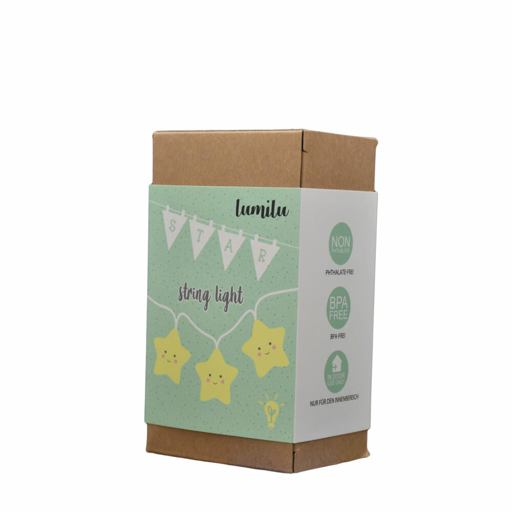 reer lumilu String Light Stern, Nachtlicht, Lichterkette, Schlummerlicht, LED, mit Timer, 52195