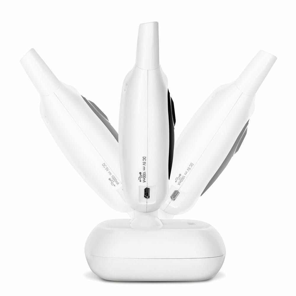 reer BabyCam, Video Babyphone, Babyfon, Kamera, Farbbildschirm, Reichweite bis 300 m, 80420