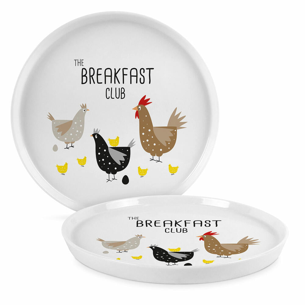 PPD Breakfast Club Trend Plate 21, Teller, Frühstücksteller, Kuchenteller, New Bone China, Ø 21 cm, 604341