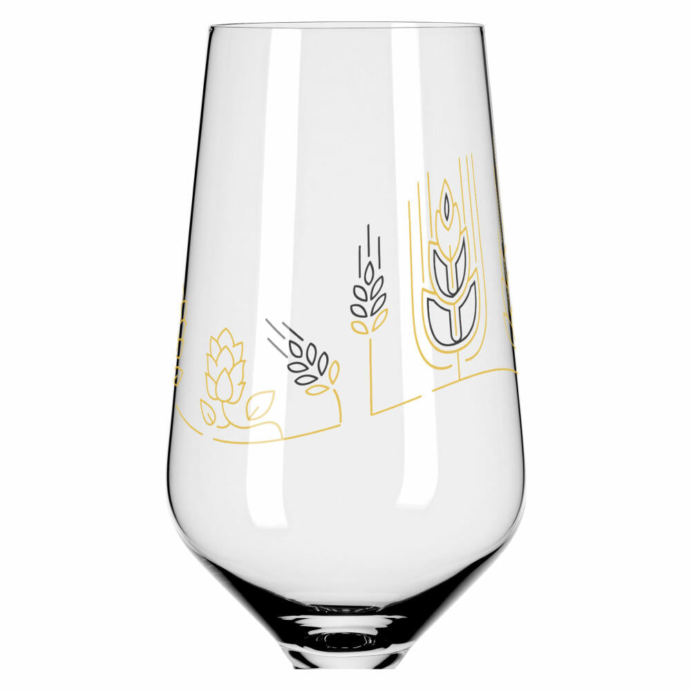 Ritzenhoff Brauchzeit Pils 011 012 F24, set of 2, Ritzenhoff Design Team, pilsner glass, crystal glass, 374 ml, 3471006