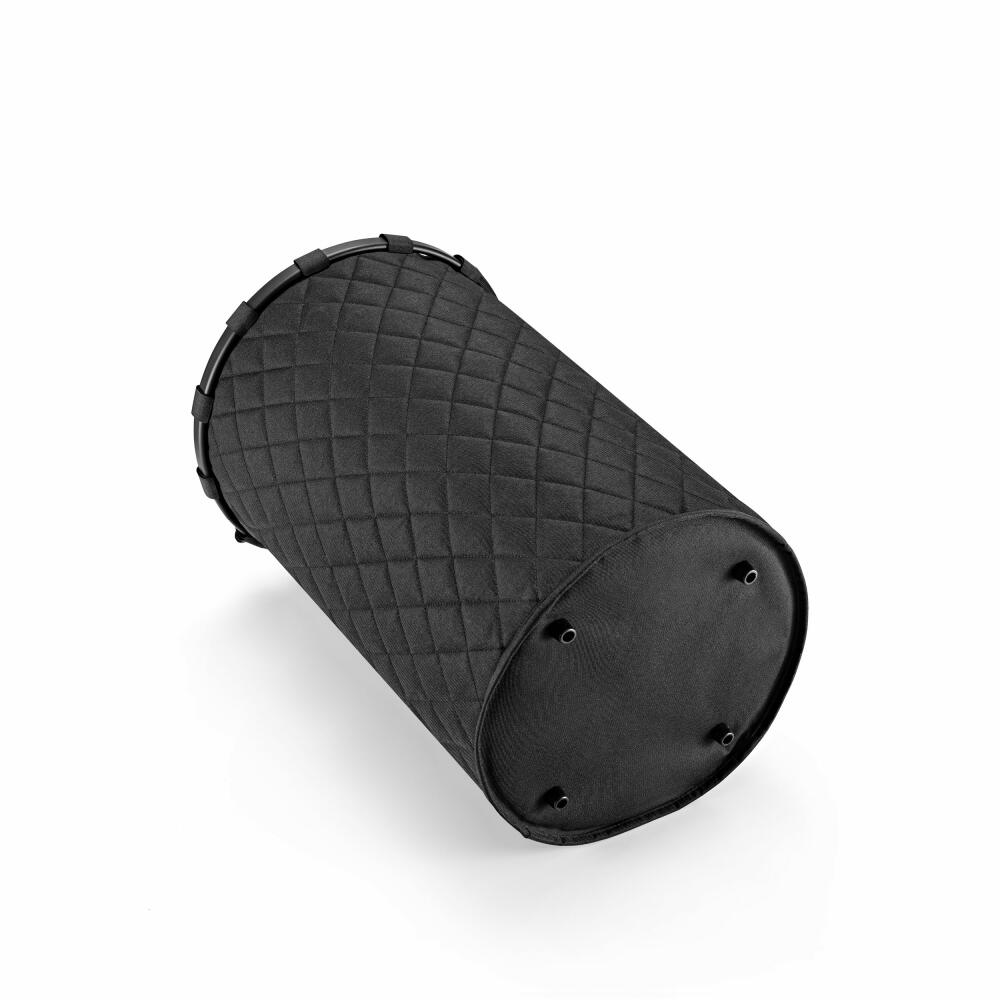 reisenthel homebasket L, storage basket, Frame Rhombus Black, 50 L, UB7071