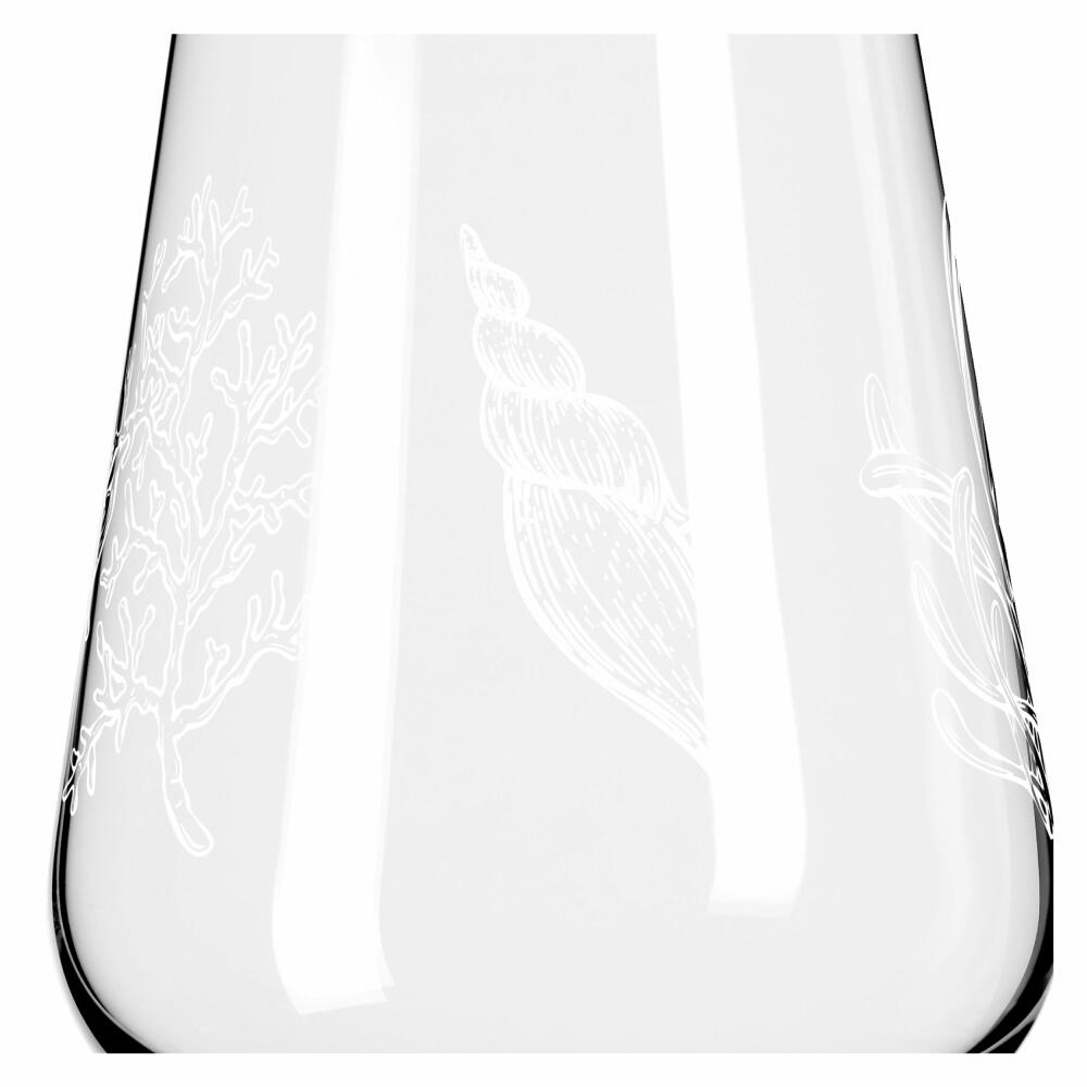 Ritzenhoff Wasserglas 2er-Set Oceanside 001, Romi Bohnenberg, Kristallglas, 540 ml, 3831001