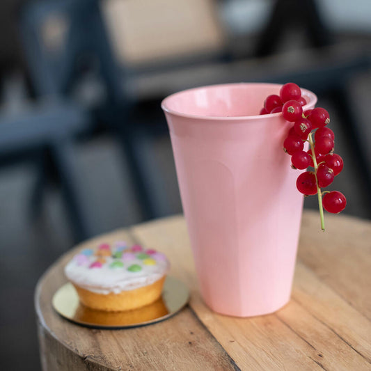 Koziol Becher Nora L, drinking cup, plastic, sweet pink, 450 ml, 8062722