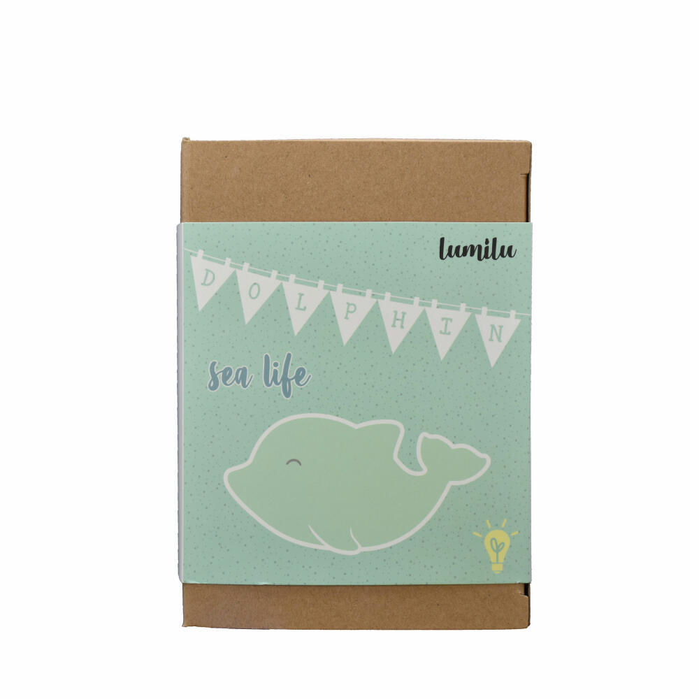 reer lumilu Sea Life Dolphin, night light, slumber light, calming light, LED, timer, 52293