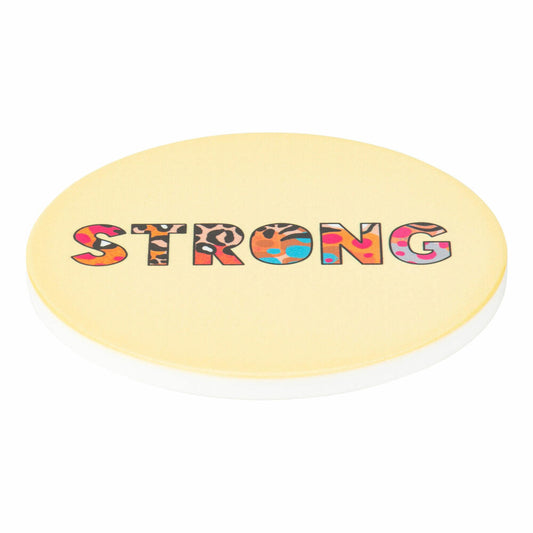 Maxwell & Williams BE FIERCE Keramikuntersetzer Strong, Untersetzer, Keramik / Kork, 10 cm, DU0416