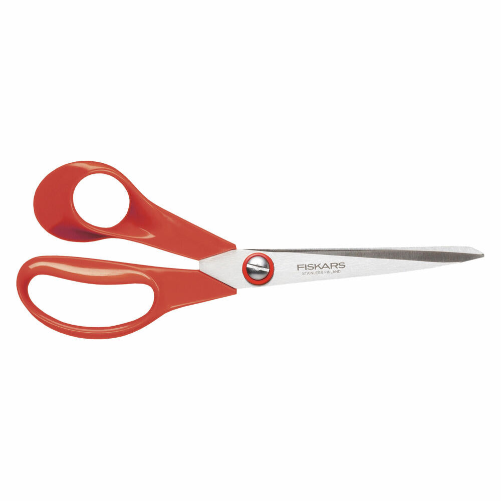 Fiskars Classic Universalschere für Linkshänder, Schere, Küchenschere, Küchenhelfer, Edelstahl, 21 cm, 1000814