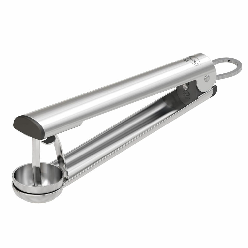 Dr. Oetker Kitchen Tools Stainless Steel Kirschentkerner, Kirsch Entkerner, Obstentkerner, Küchenhelfer, Edelstahl, Silber, 17.5 cm, 1943