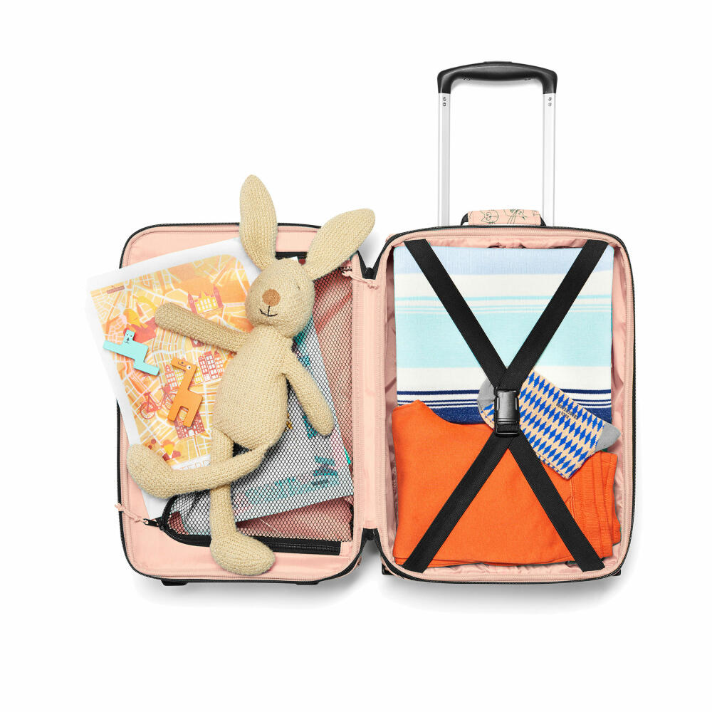 reisenthel trolley xs kids, reisetasche, reisekoffer, reise koffer, tasche, cats and dogs rose, IL3064