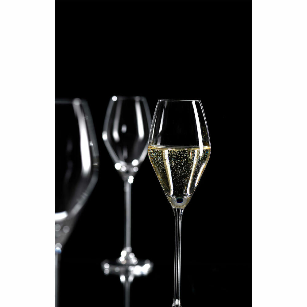 Ritzenhoff & Breker Sektkelch Salsa 6er Set, Sektgläser, Glas, Klar, 200 ml, 814507