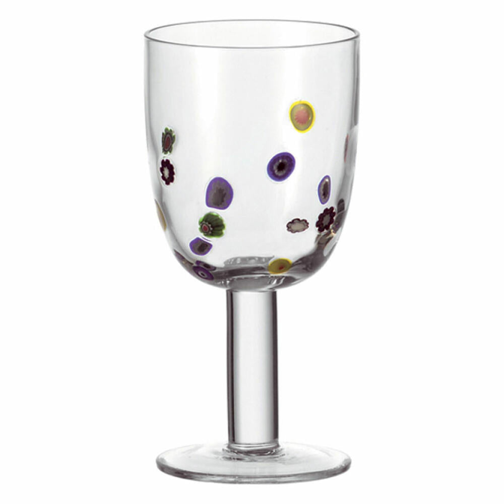 Leonardo Millefiori red wine set of 6, red wine glass, wine glass, wine goblet, glass, 500 ml, 17190