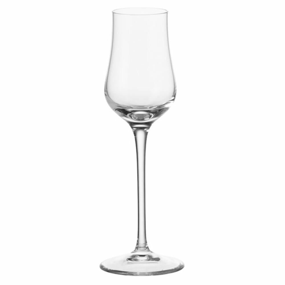 Leonardo Ciao+ Grappaglas 6er Set, Schnapsglas, Aperitifglas, Glas, Extrem Stoßfest, 80 ml, 19834