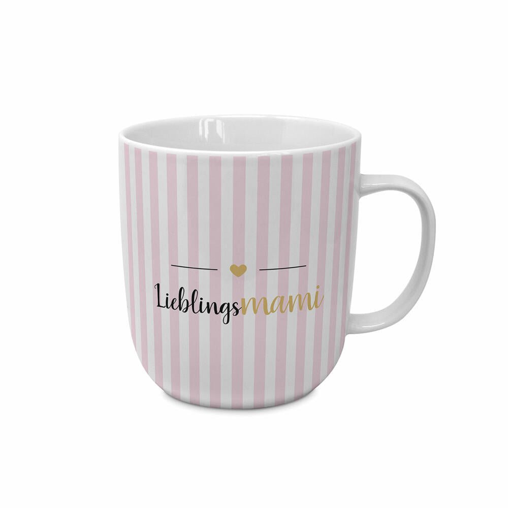 PPD Lieblingsmami Single Mug, Tasse, Teetasse, Kaffetasse, Kaffee Becher, New Bone China, 400 ml, 164101769