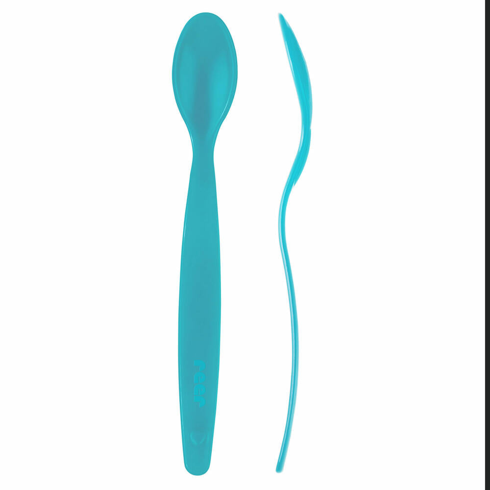 reer MagicSpoon baby spoons, set of 3, with temperature indicator, heat sensor spoon, baby spoon, 23012