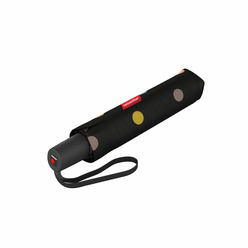 reisenthel umbrella pocket duomatic, Regenschirm, Knirps, Regen Schirm, Taschenschirm, Polyestergewebe, Dots, RR7009