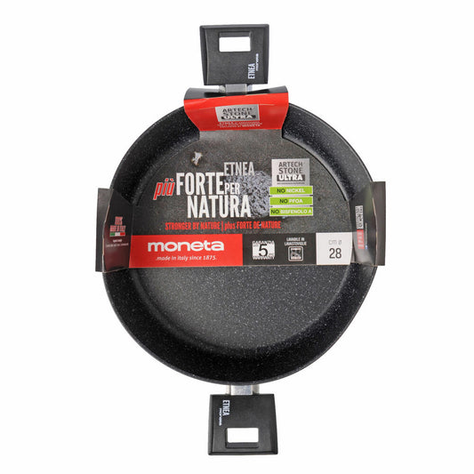 Moneta Etnea serving pan, serving pan, frying pan, sauté pan, aluminum, Ø 28 cm, 0008650228