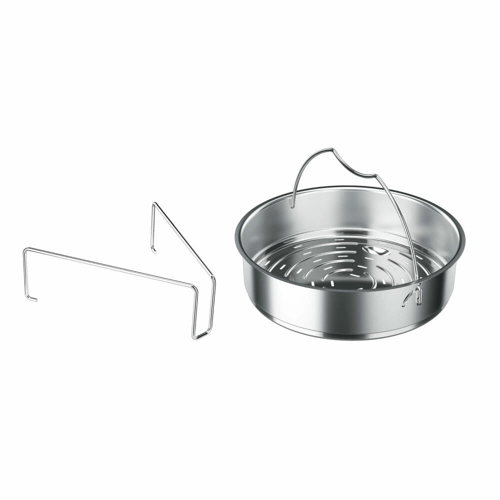 Fissler Vitavit accessory insert, cooking insert, steam insert, with tripod, for Ø 26 cm, perforated