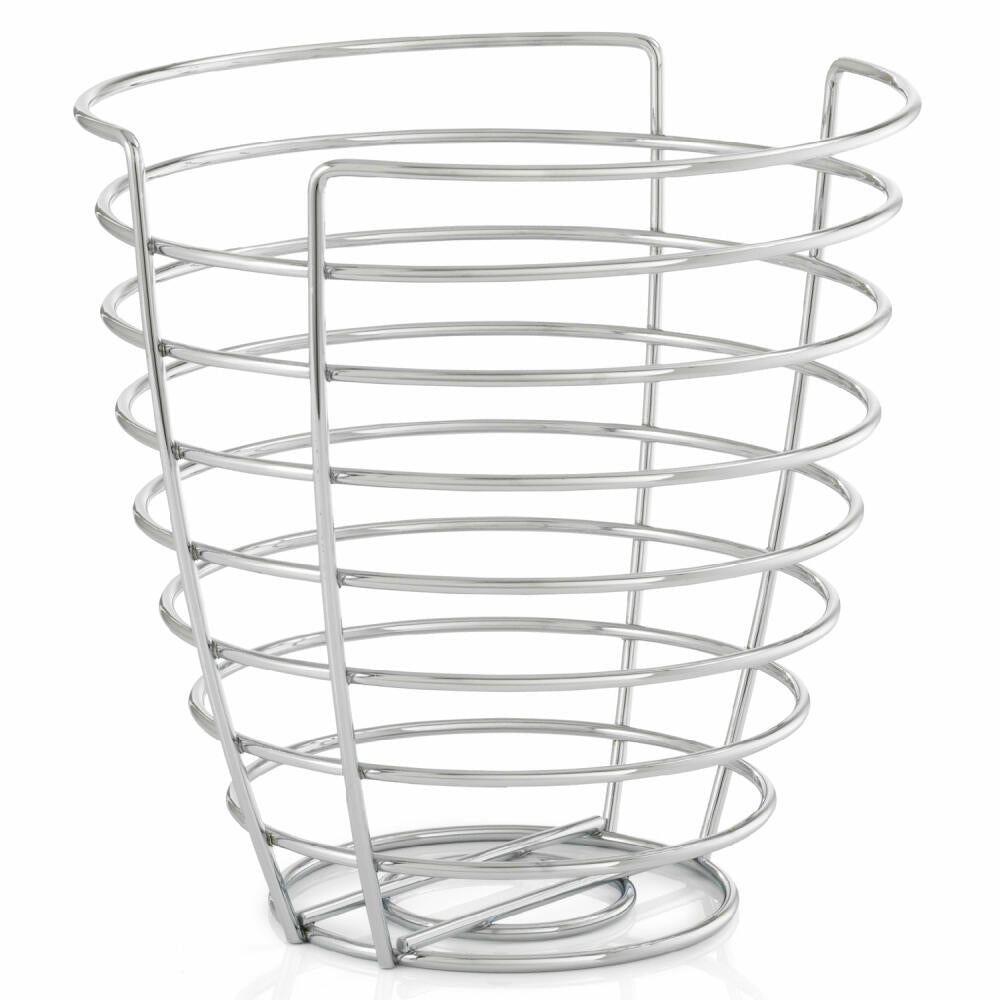 Blomus Korb Wires, Küchenkorb, Obstkorb, Obstschale, 24x25x25 cm, Stahl verchromt, 68480
